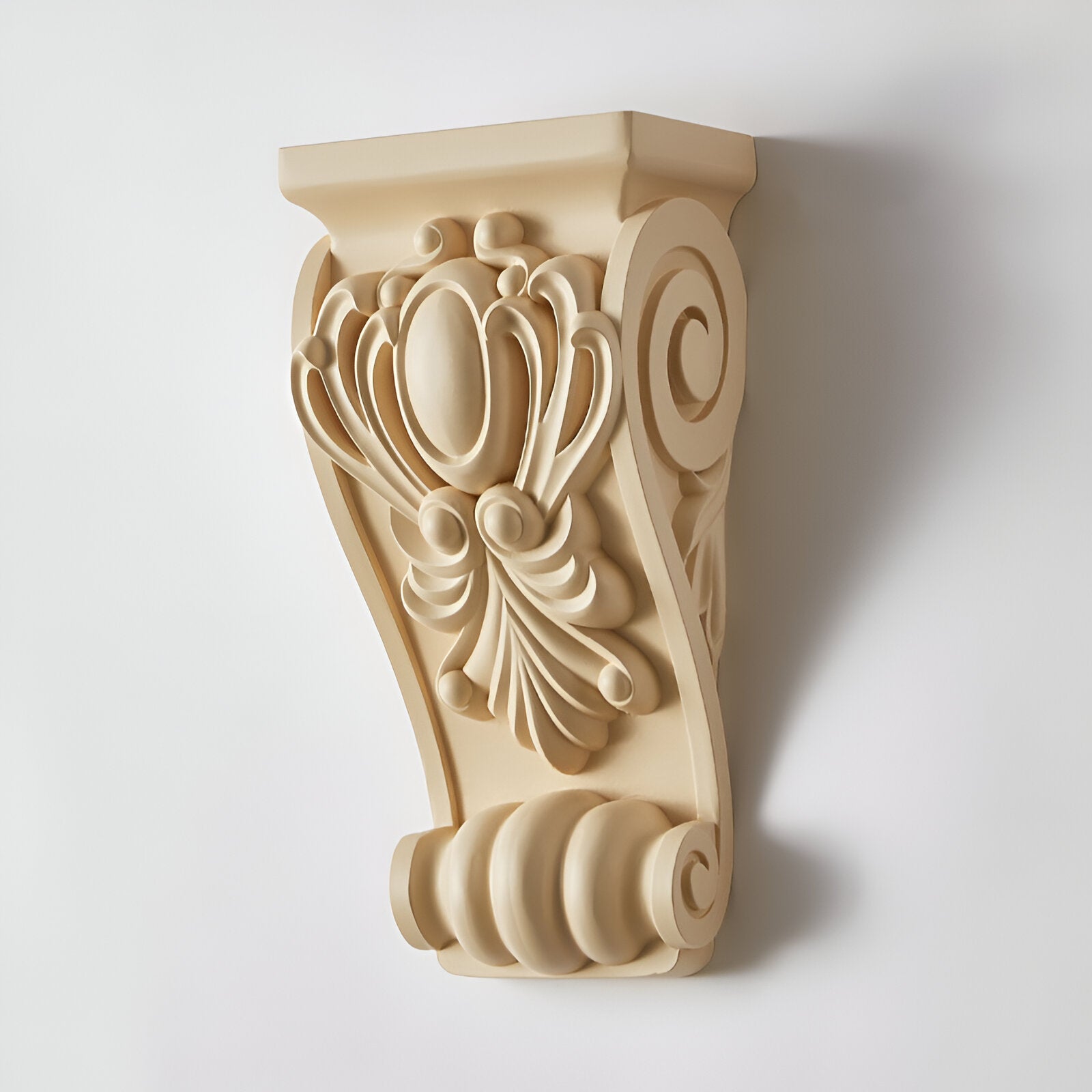 Leonardo Sculptural Plaster Retro Minimalist Wall Lamp