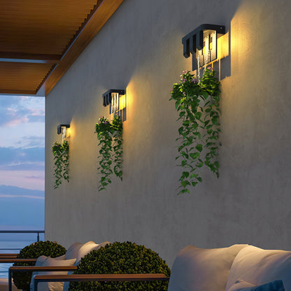 Solar Outdoor Garden Yard Wall Lamp