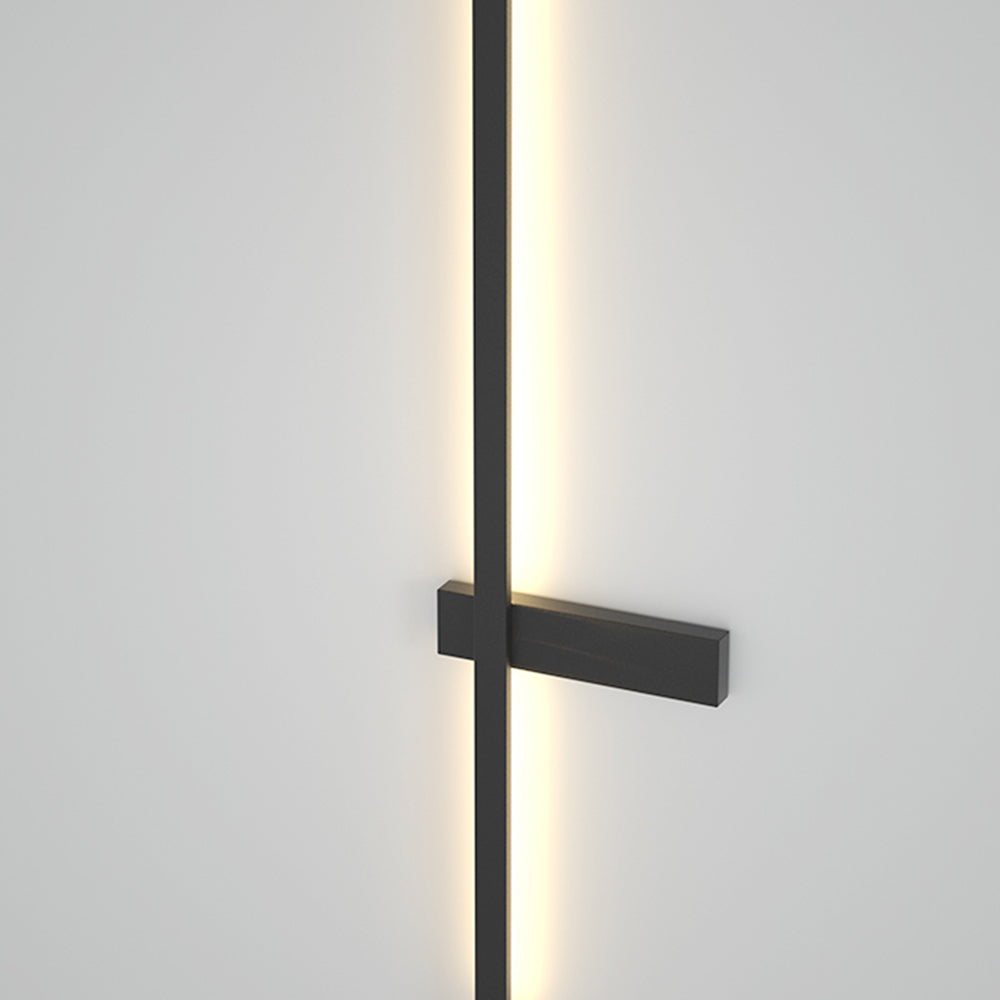 Edge Minimalist Duo-Linear Outdoor Wall Lamp