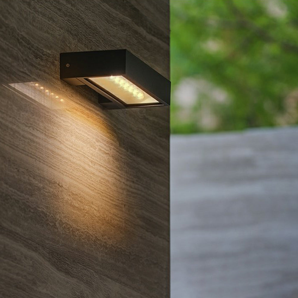 Modern Solar Waterproof Outdoor Wall Lamp