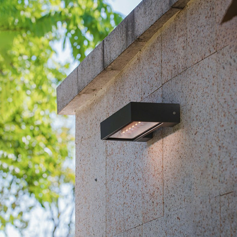 Modern Solar Waterproof Outdoor Wall Lamp