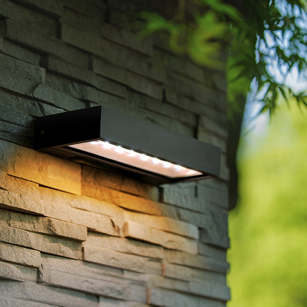 Modern Solar Waterproof Outdoor Wall Lamp