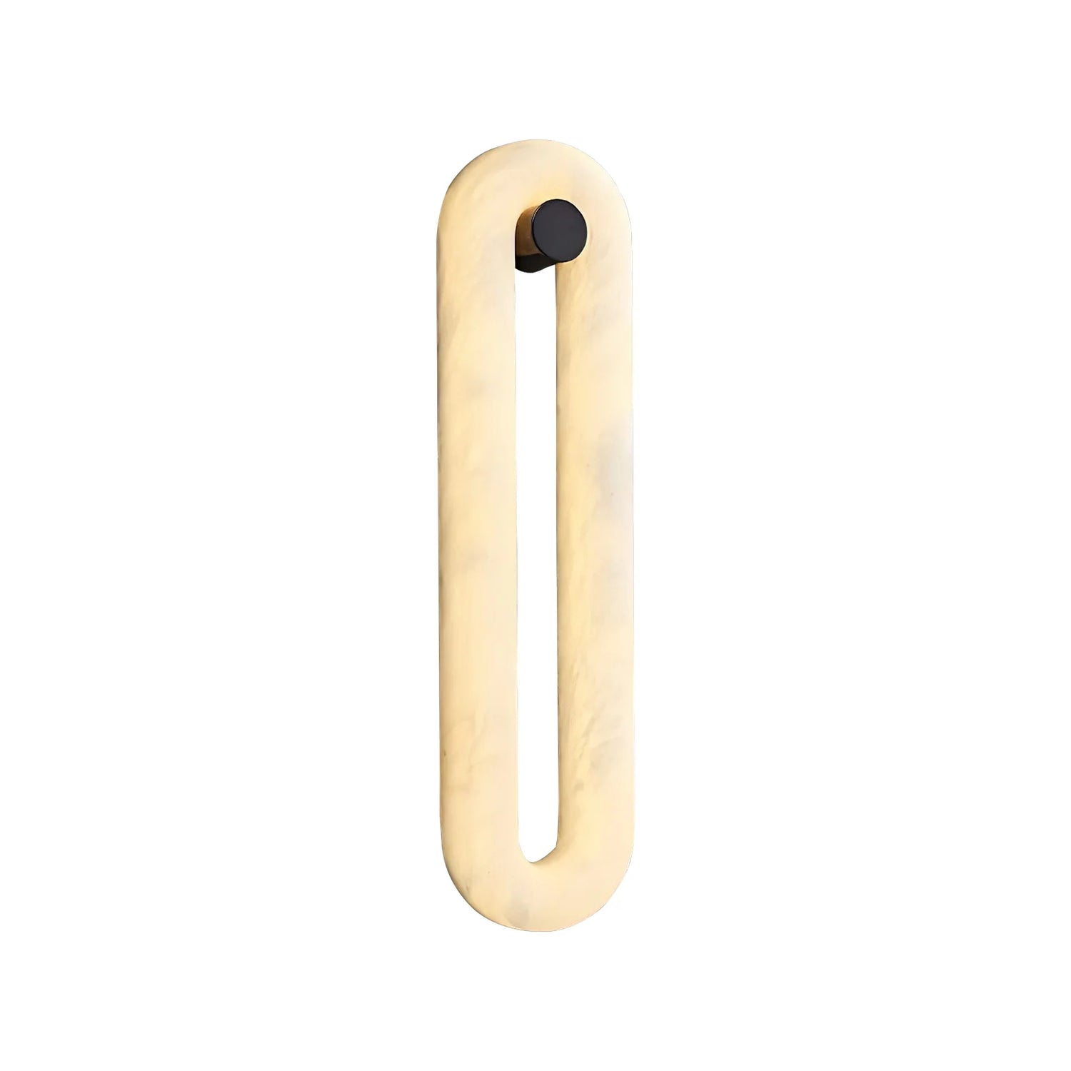 Elliptica Glow Alabaster Minimalist Wall Light