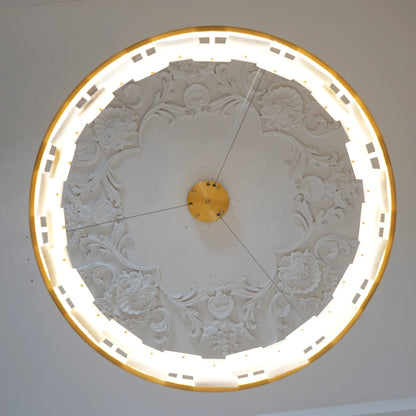 Elba Horizon Alabaster Luxury Chandelier