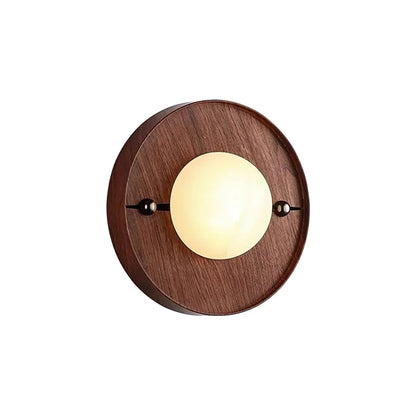 Odis Sphere Alabaster Wall Lamp