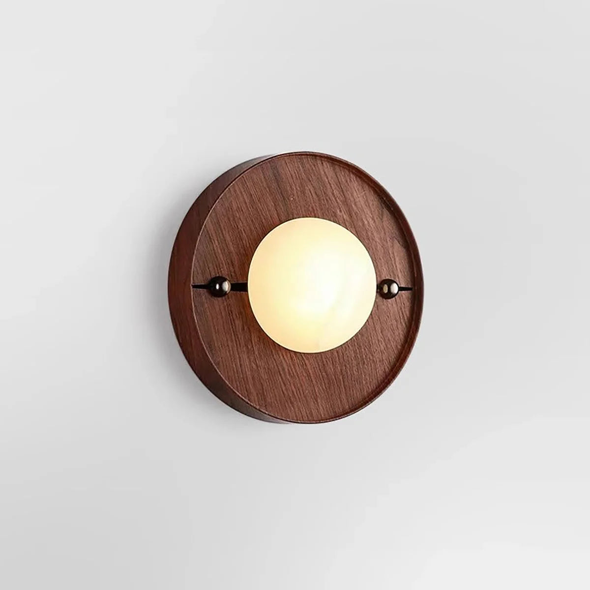 Odis Sphere Alabaster Wall Lamp