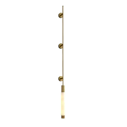 Verita Column Alabaster Minimalist Vertical Wall Lamp
