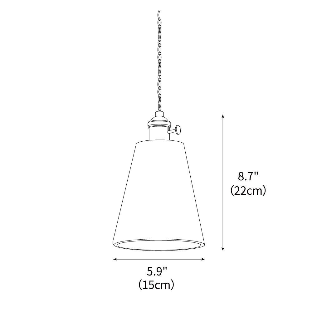 Alagusmo Natural Travertine Pendant Lamp