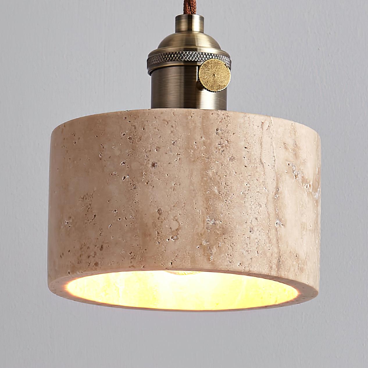 Alagusmo Travertine Pendant Lamp