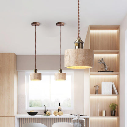 Alagusmo Travertine Pendant Lamp