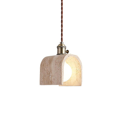 Alagusmo Travertine Pendant Lamp