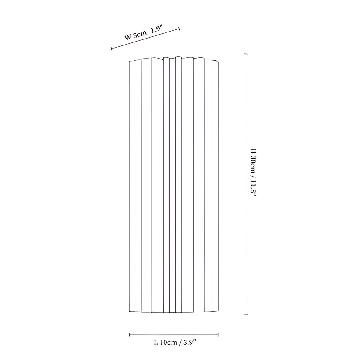Alvia Alabaster LED Wall Light