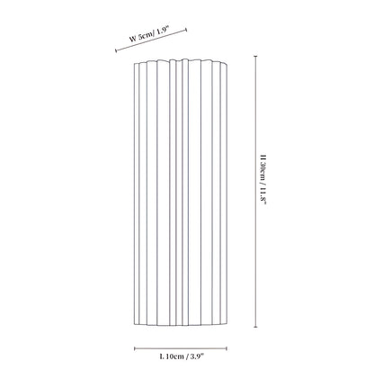 Alvia Alabaster LED Wall Light