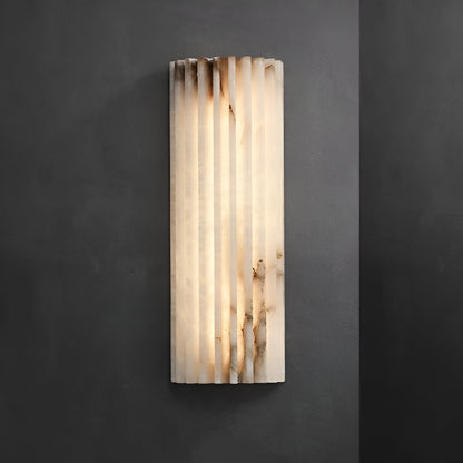 Alvia Alabaster LED Wall Light