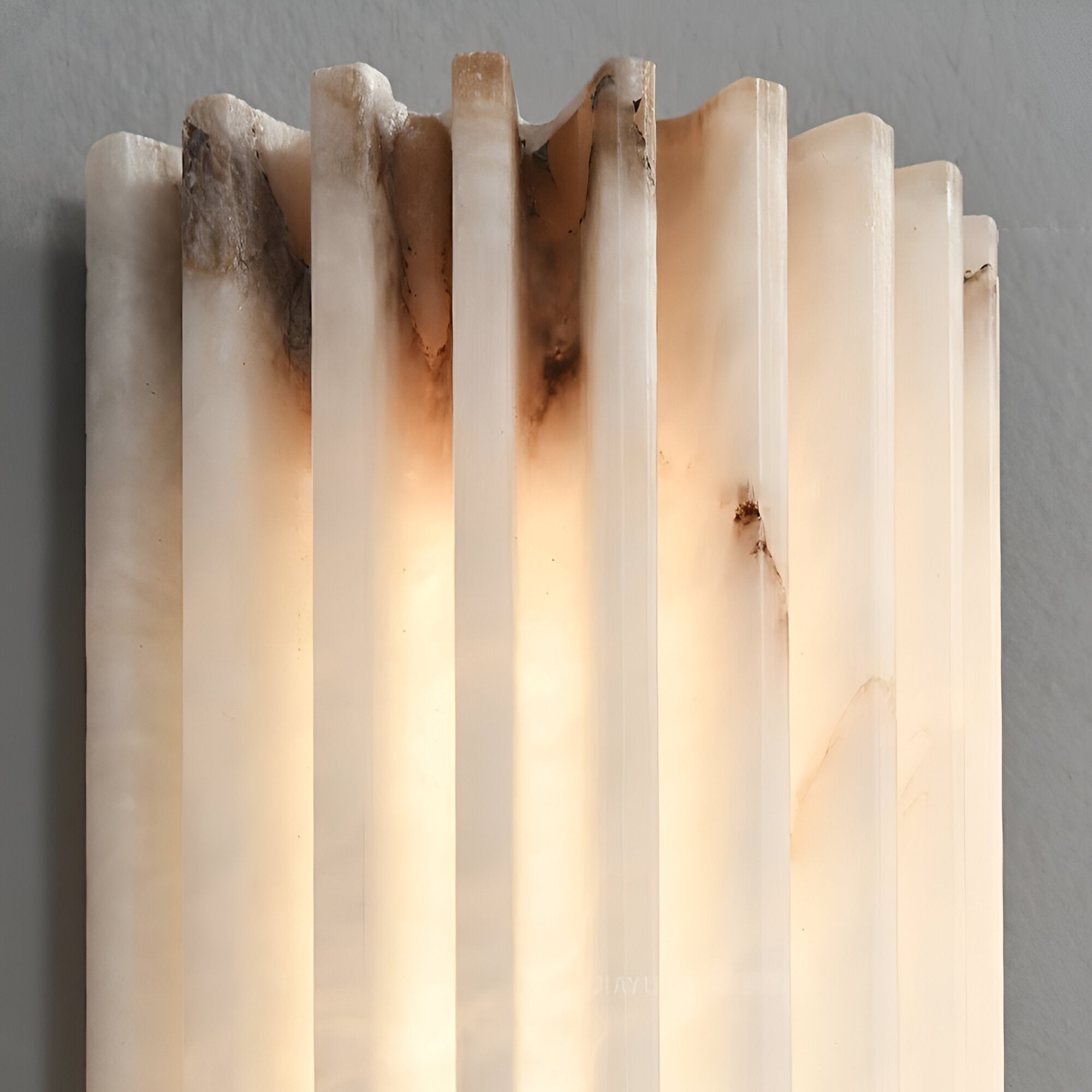 Alvia Alabaster LED Wall Light