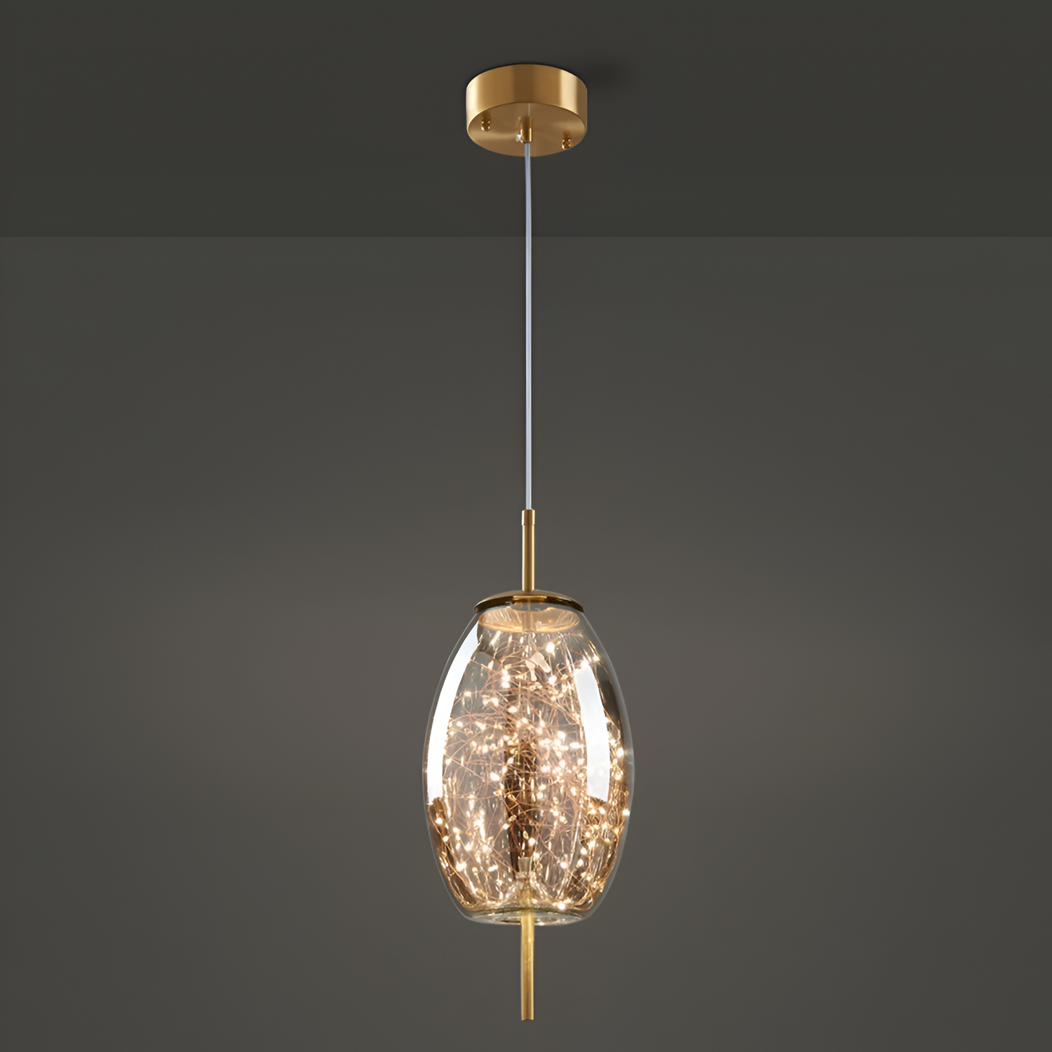 Nordic Luxury Modern Glass Hanging Lamp