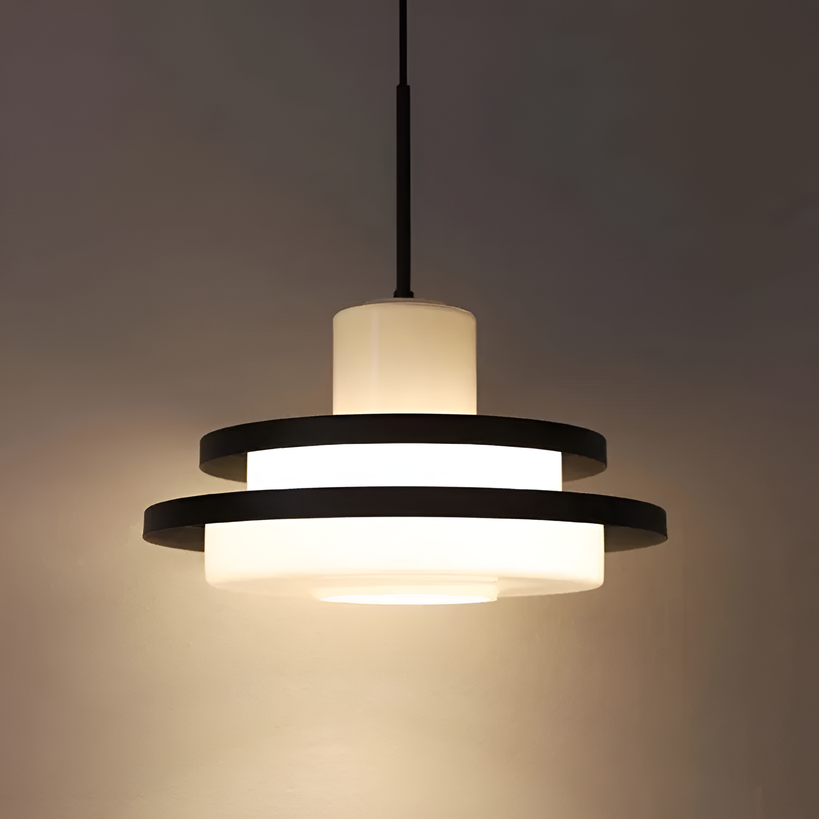 American Retro Metal Bauhaus Pendant Light