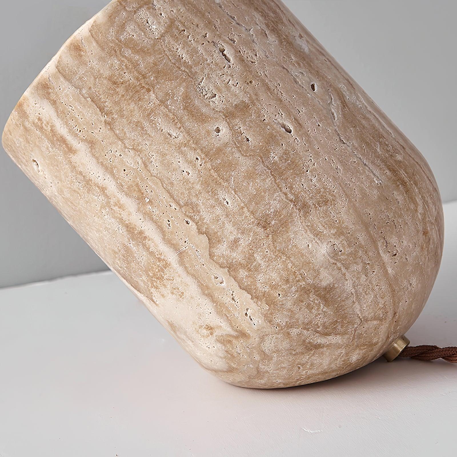 Amidori Travertine Table Lamp