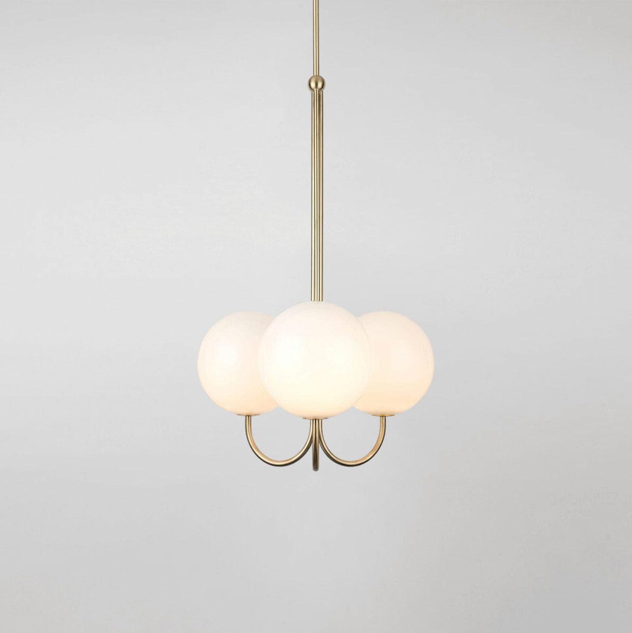 Modern Corner Chandelier