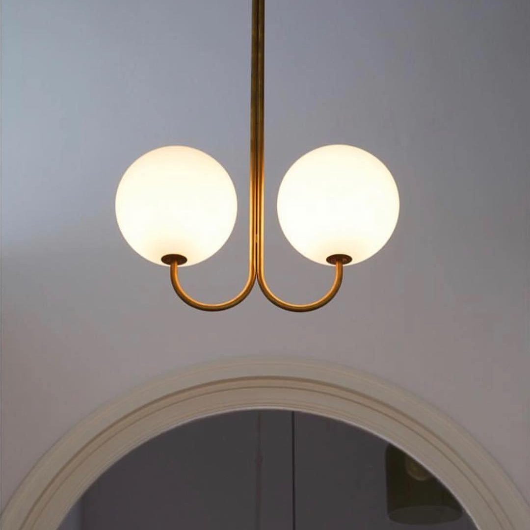 Modern Corner Chandelier