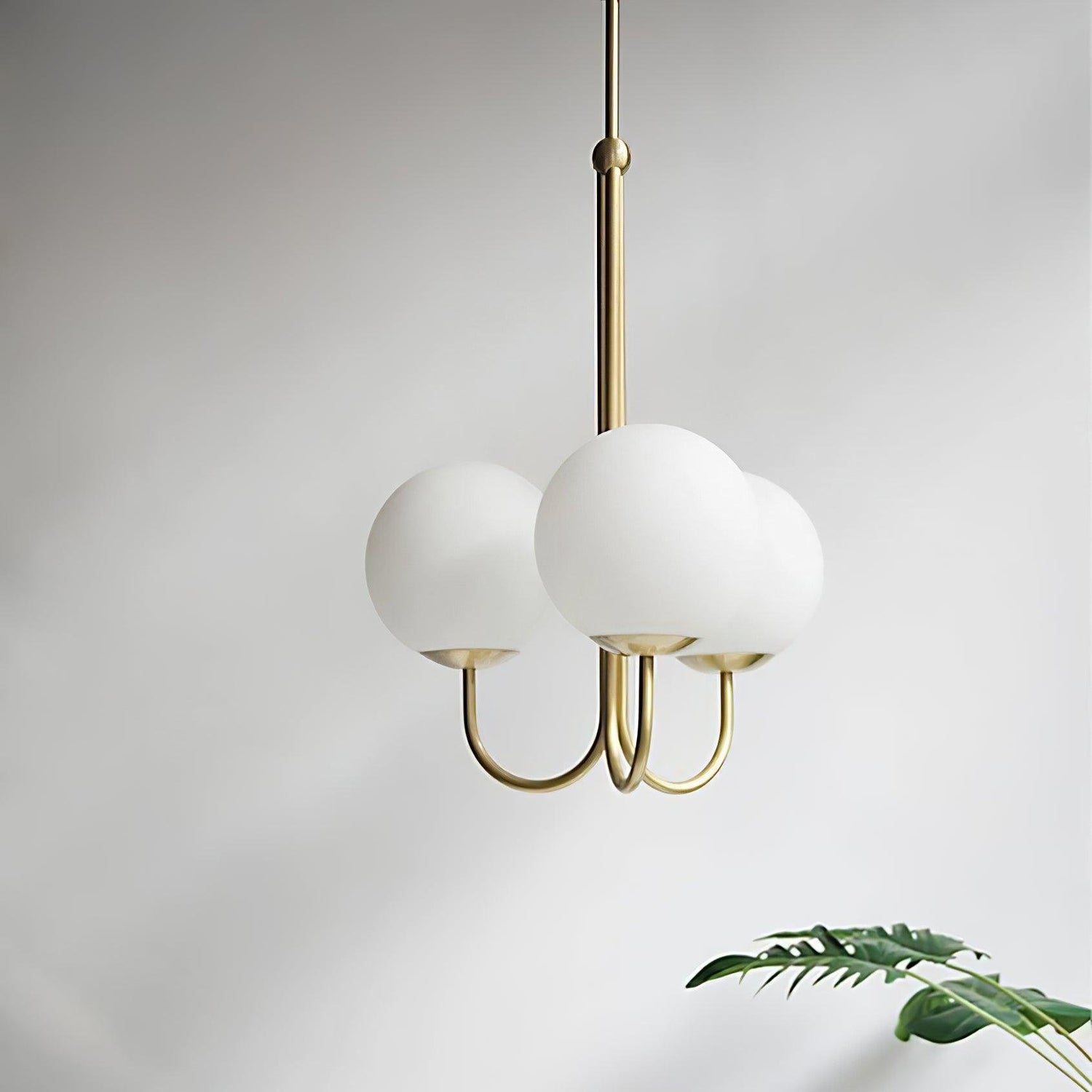 Modern Corner Chandelier