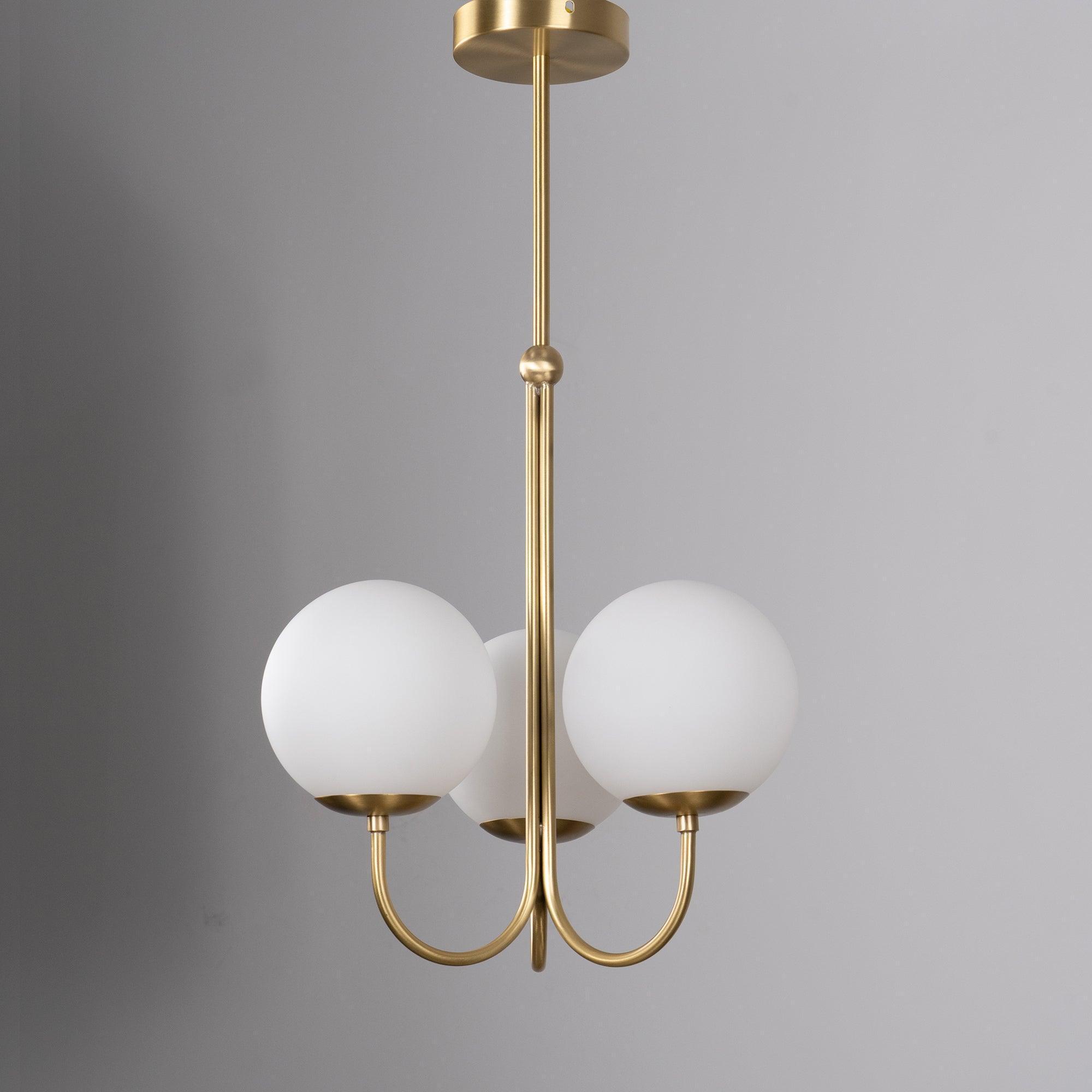 Modern Corner Chandelier