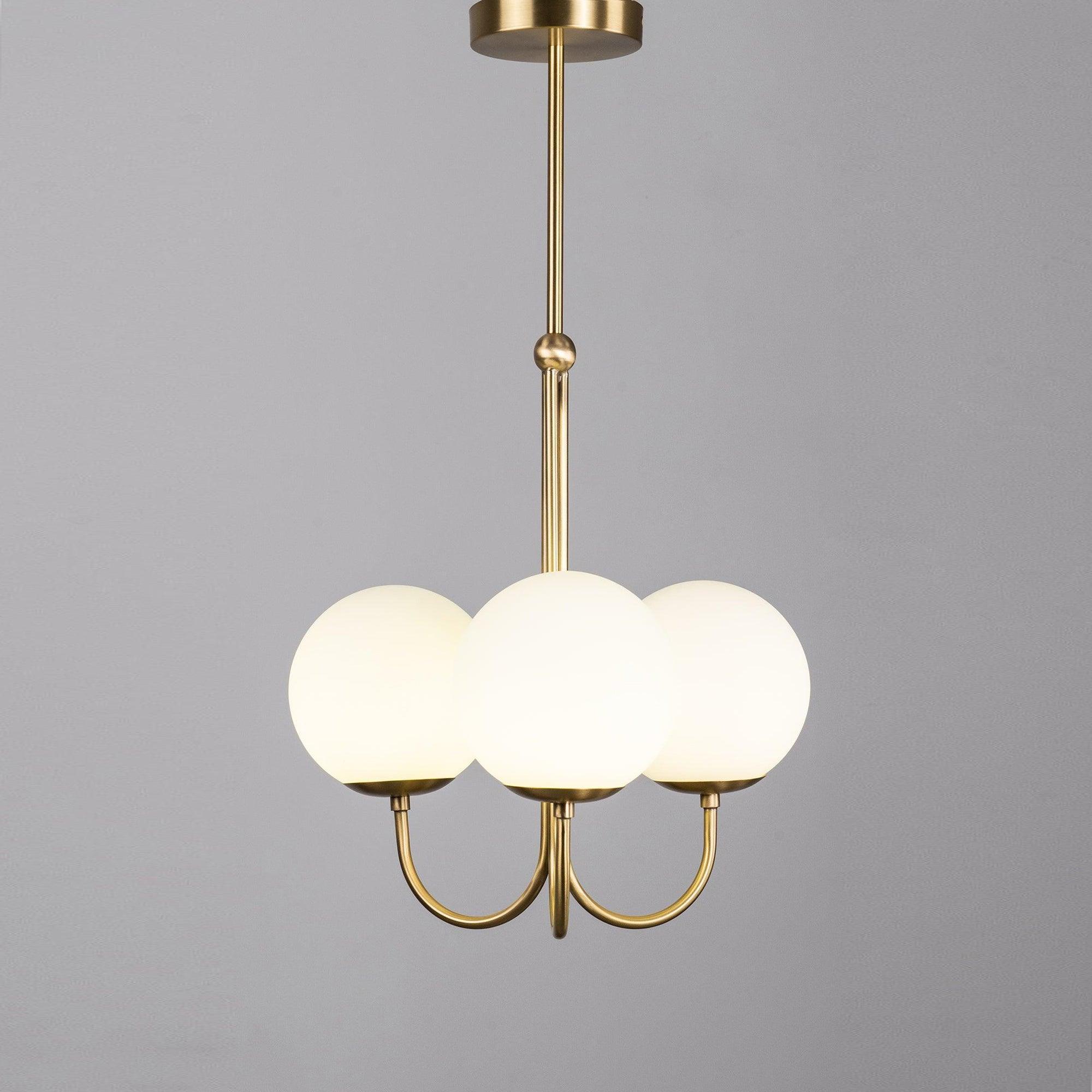 Modern Corner Chandelier