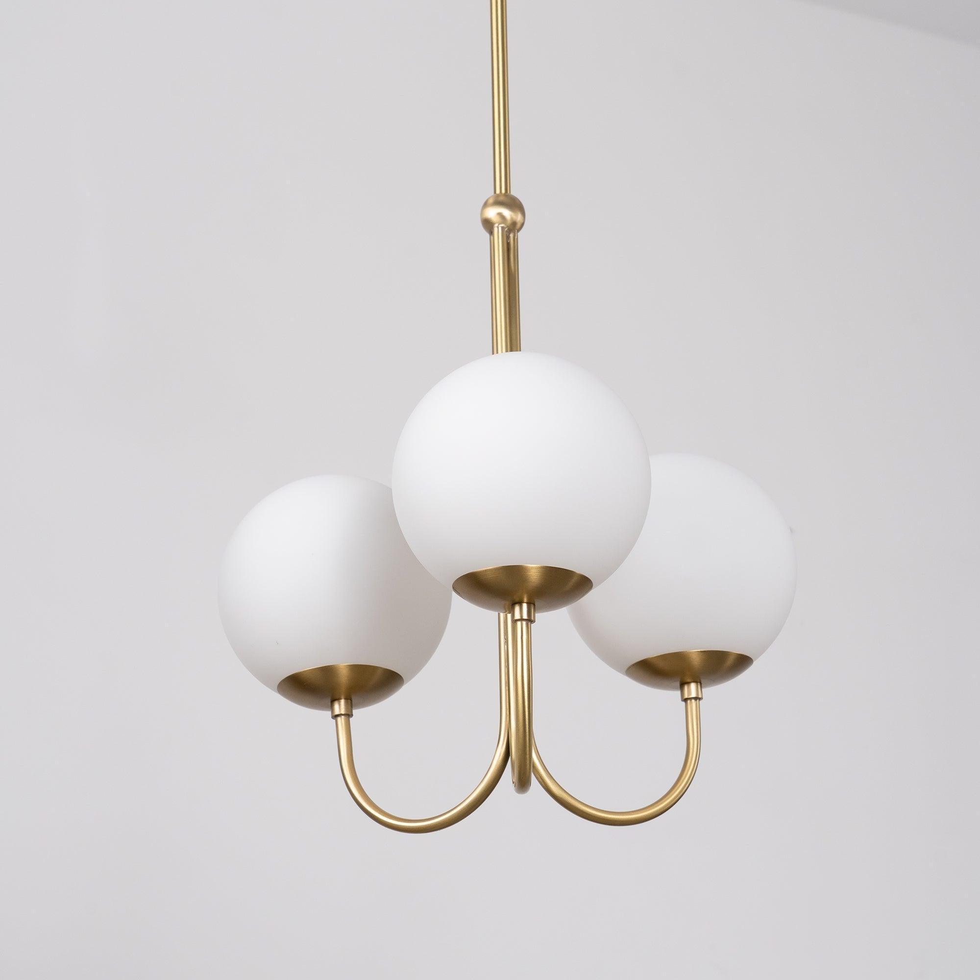 Modern Corner Chandelier