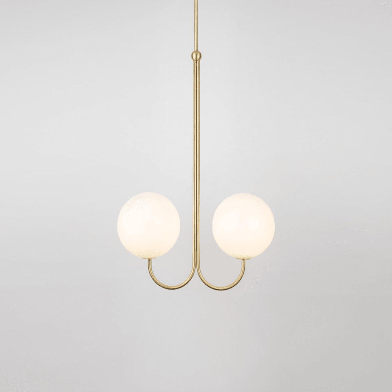 Modern Corner Chandelier