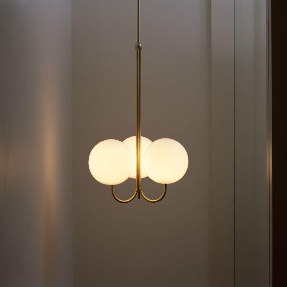 Modern Corner Chandelier