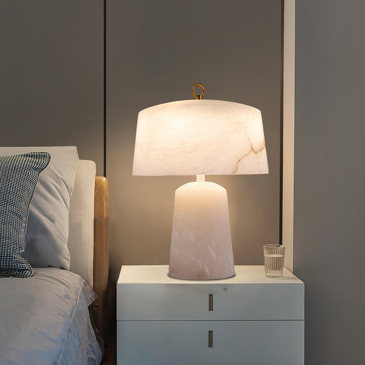 Luxury Aogashima Alabaster Table Lamp