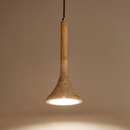 Aplomb Travertine Pendant Lamp