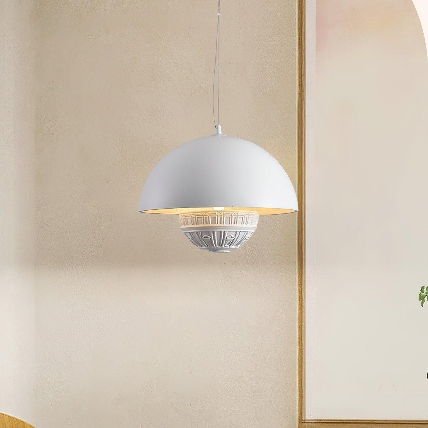 Modern Minimalist Art Flying Saucer Pendant Lamp