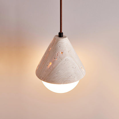 Travertine Pendant Lamp