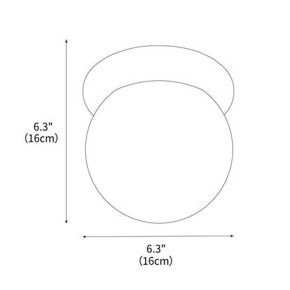 Lámpara de Techo Asteroid Travertine