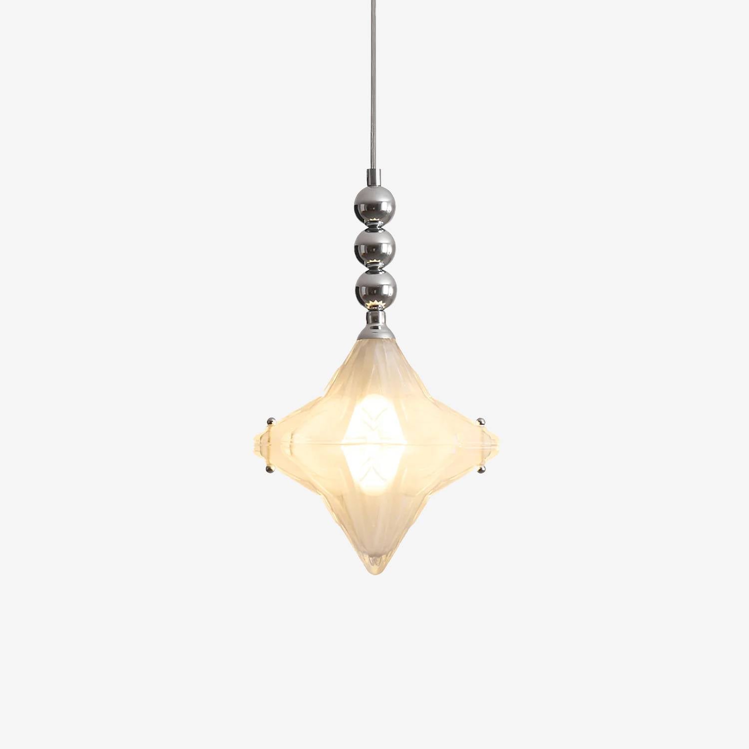 Star Retro Glass Pendant Light