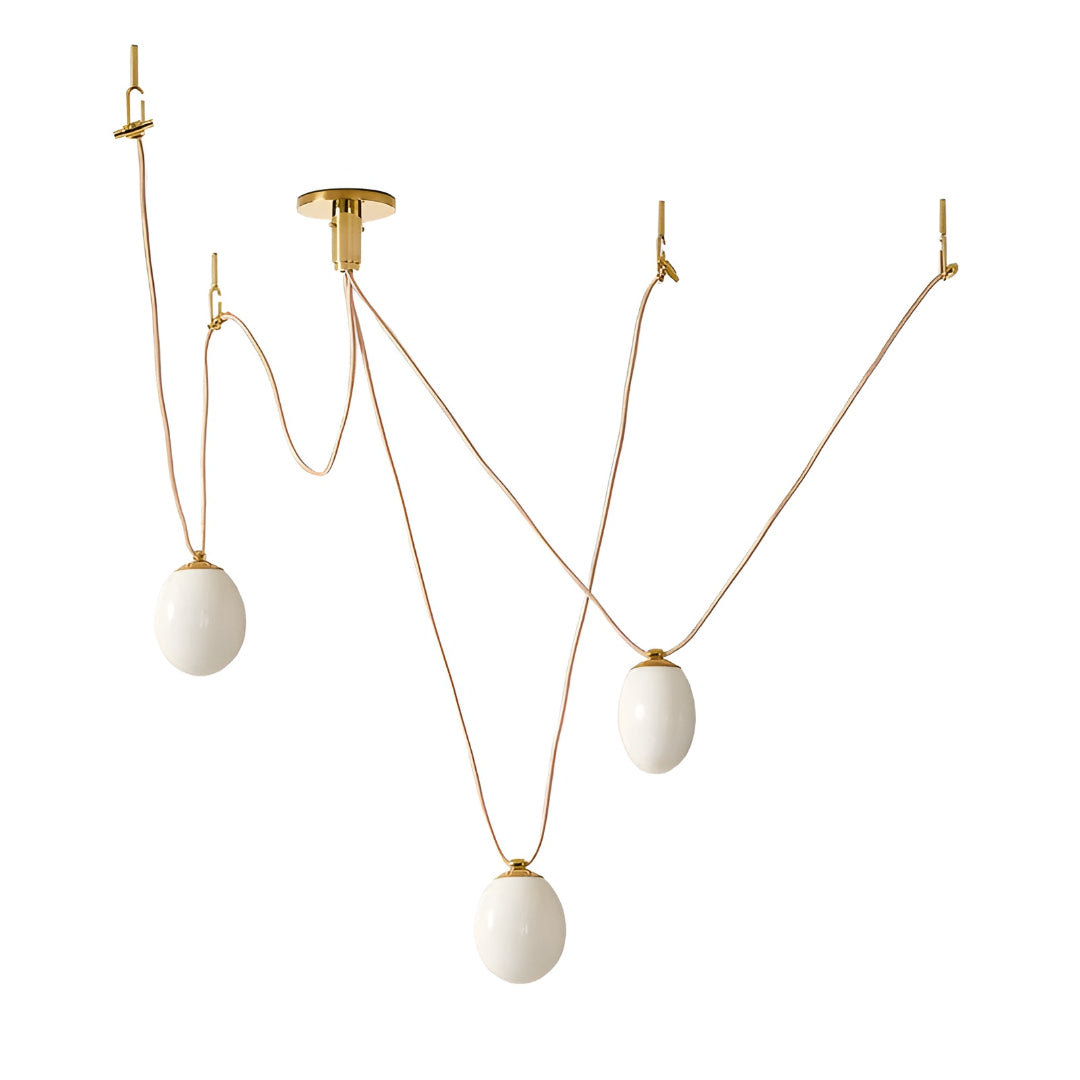Aurelle Verve Retro Glass Ball Chandelier