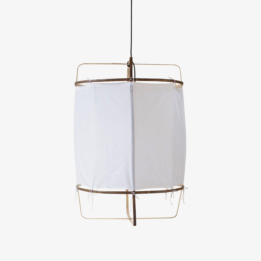 Boho Eco Ay Illuminate Bamboo Pendant Lamp