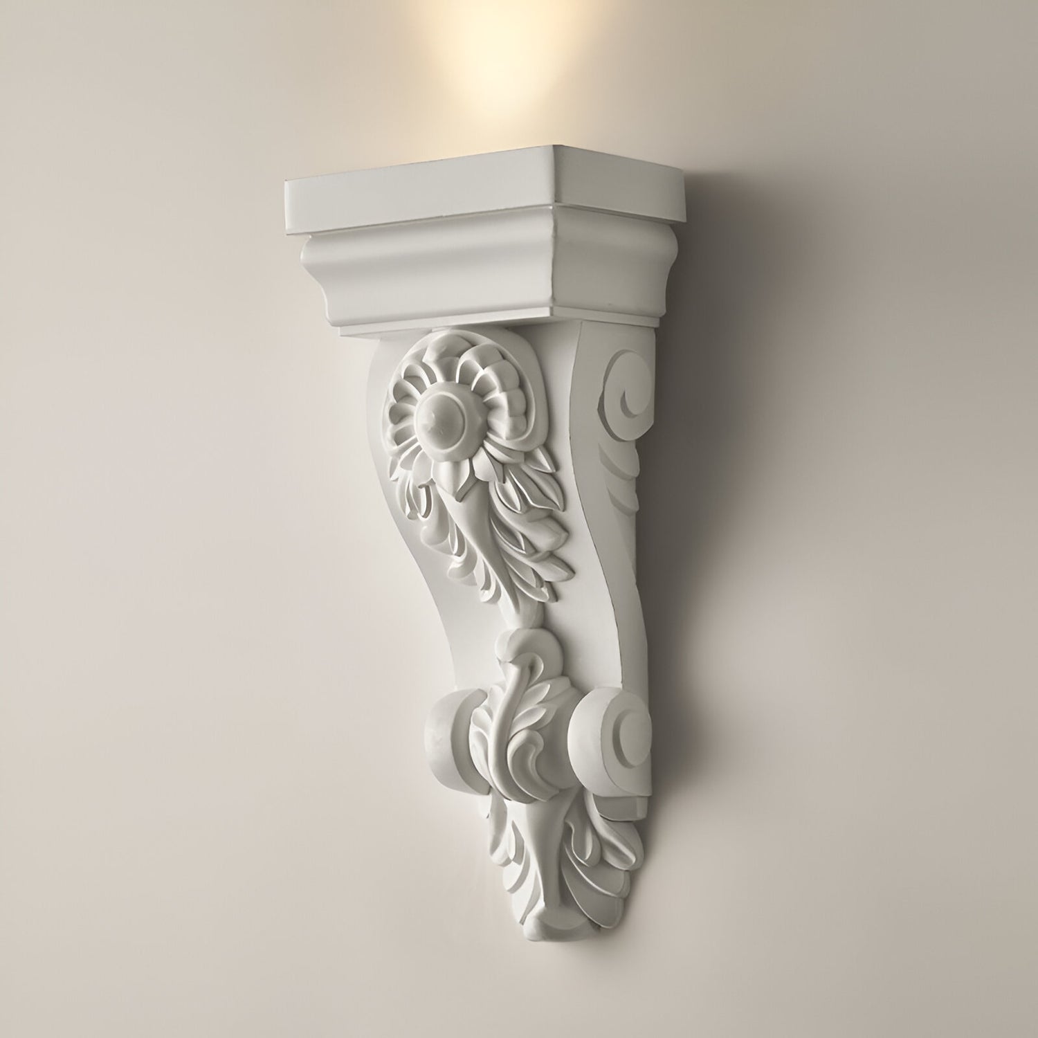 Leonardo Sculptural Plaster Retro Minimalist Wall Lamp