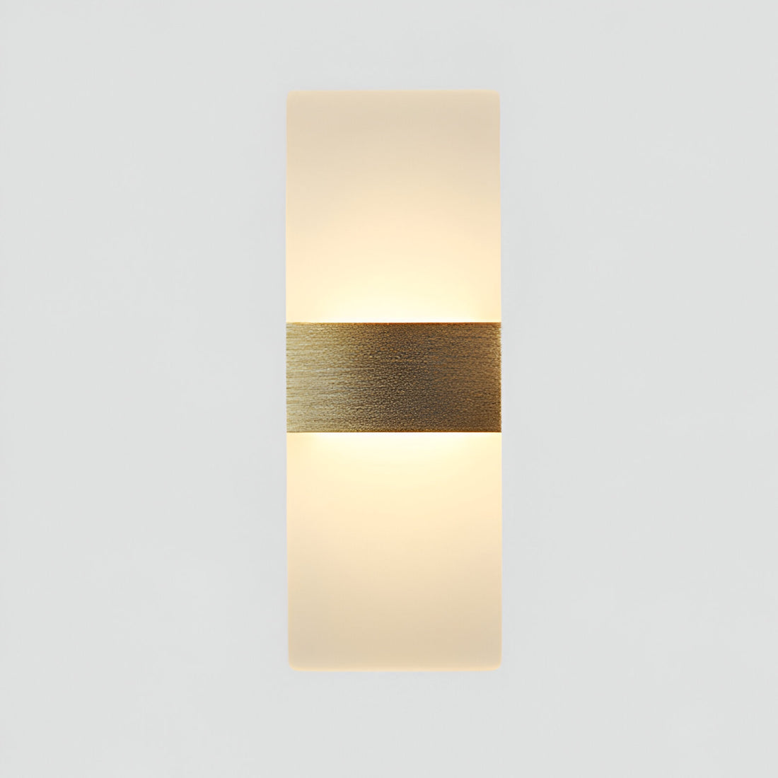Minimalist Acrylic Aluminum Rectangle LED Wall Light