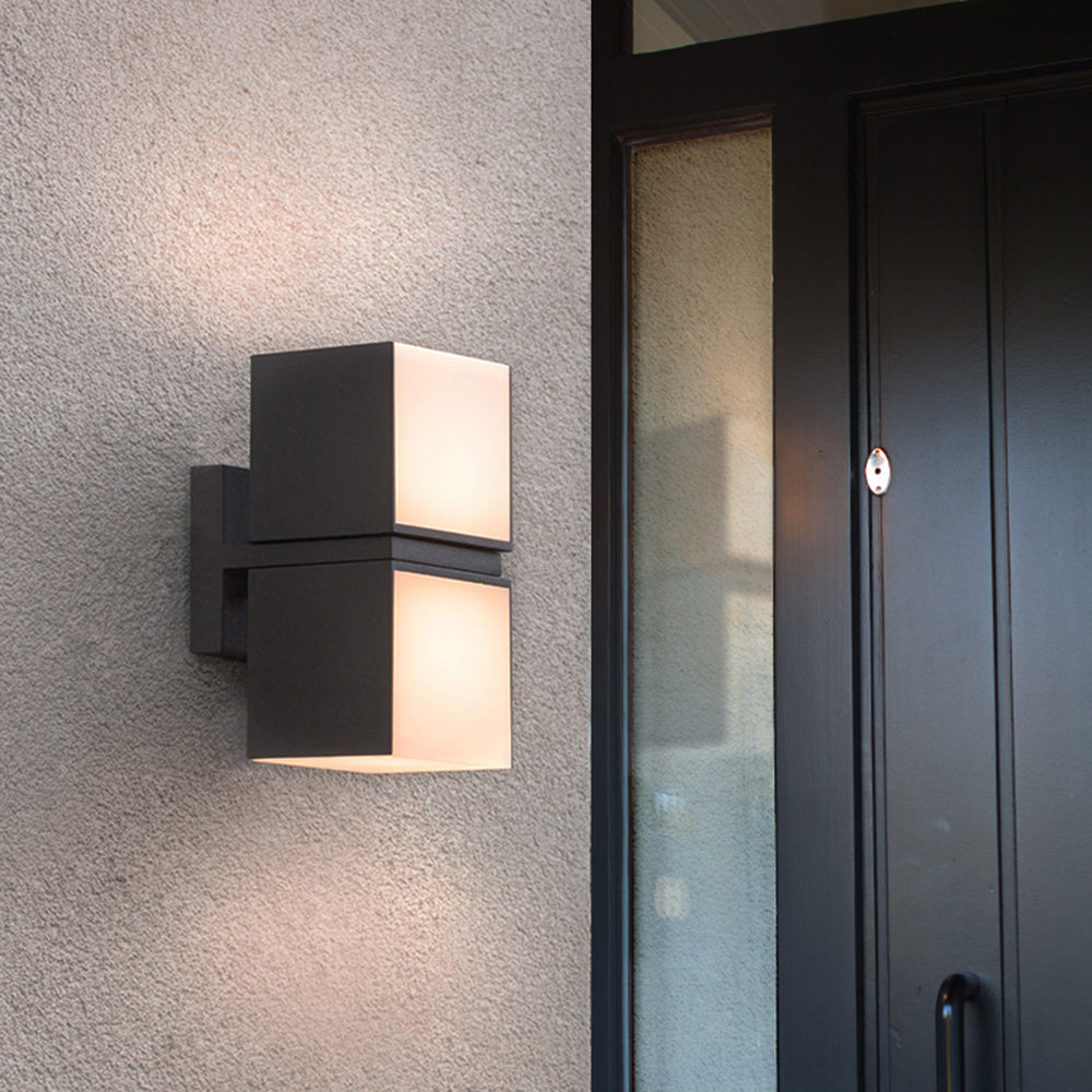 Geometry Rotatable Outdoor IP65 Waterproof Wall Lamp