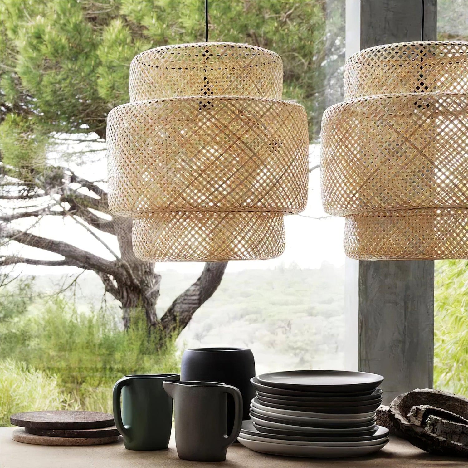 Bamboo Pendant Lamp