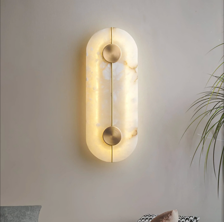 Moderne Nordische Marmor Wandlampe