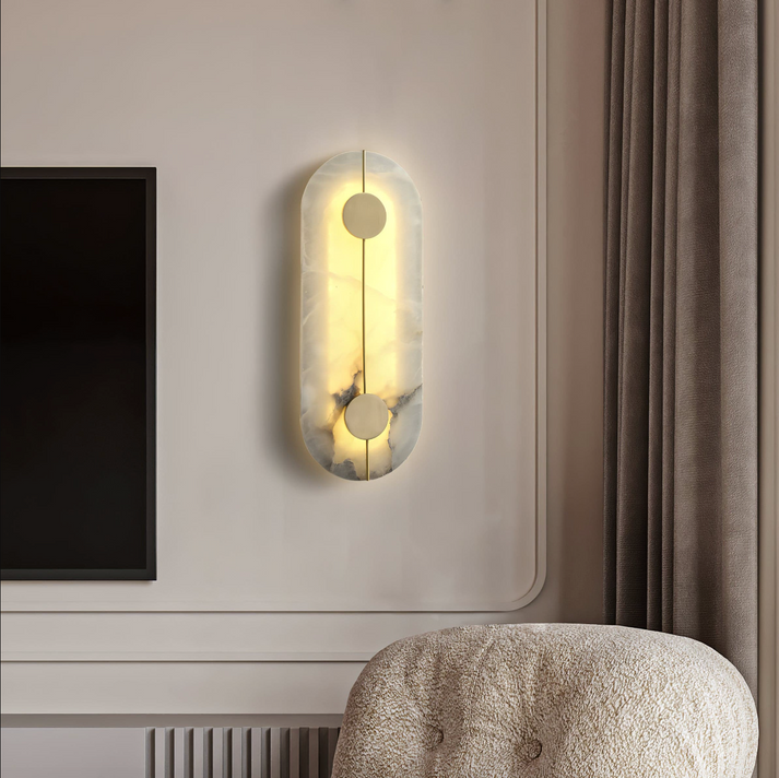 Moderne Nordic Marmeren Wandlamp