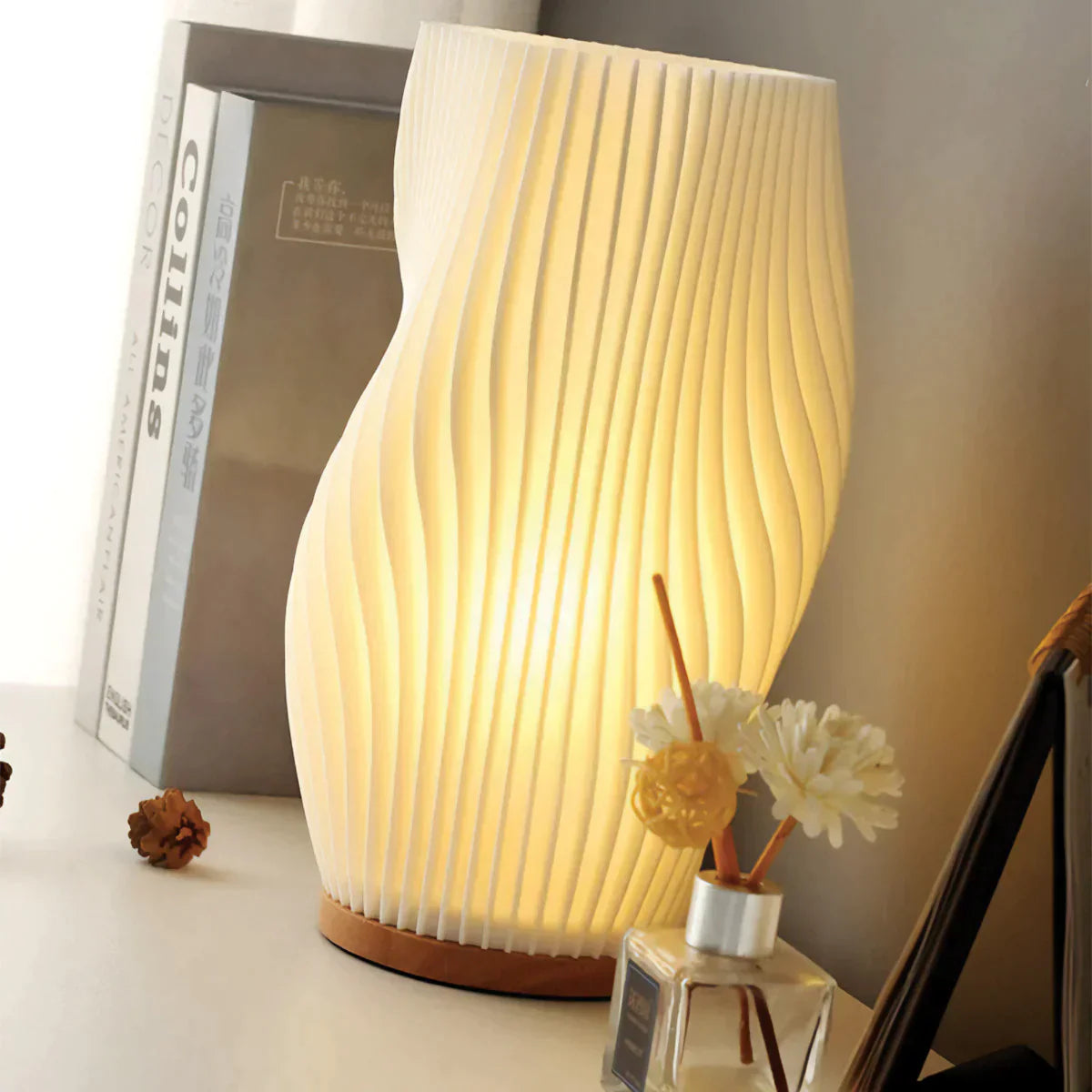 Serene Wireless Wavecrest Dimbare Lamp