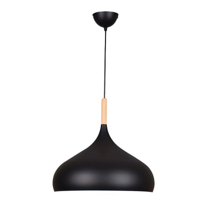 Nordic Wooden and Aluminum Pendant Light