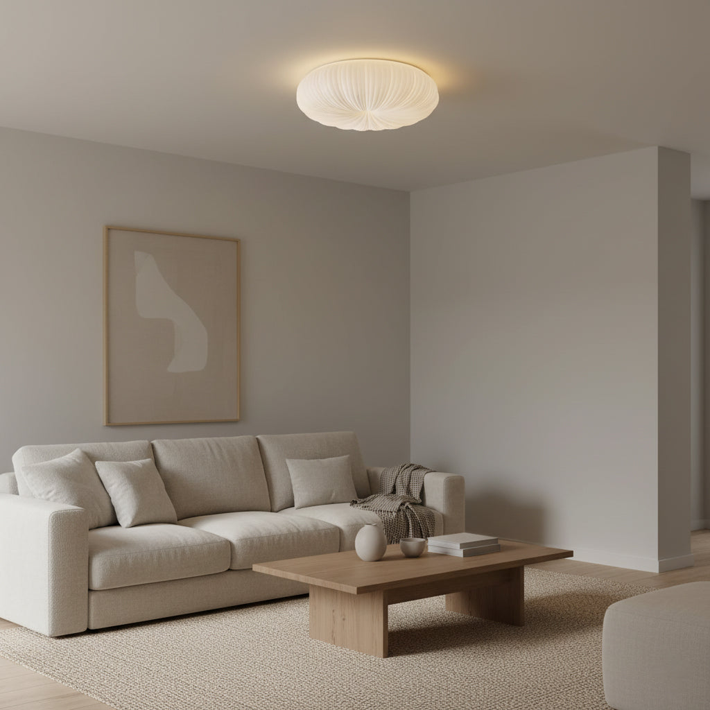 Lunara Minimalist Acrylic Japandi Ceiling Light