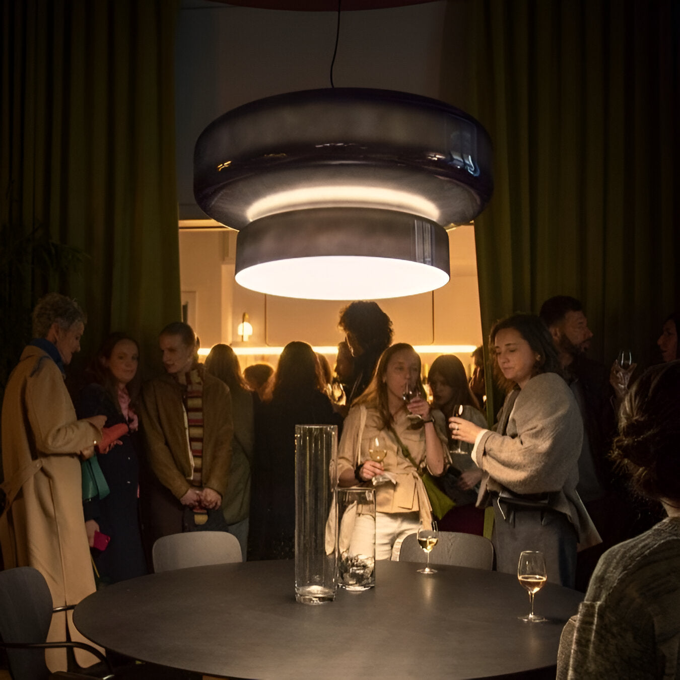 Bohemian Style Colored Glass Vicenta Pendant Light