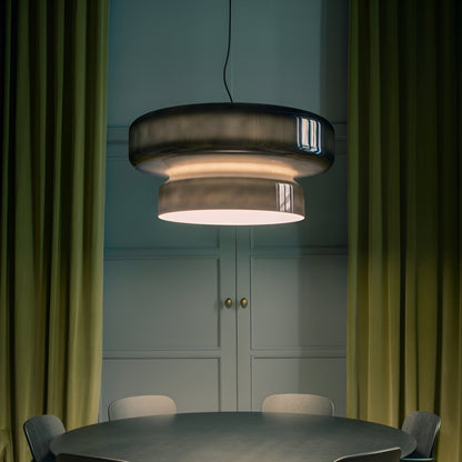 Bohemian Style Colored Glass Vicenta Pendant Light