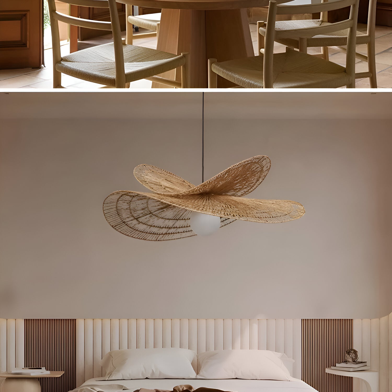 Boho Style Hemp Rope Ulima Pendant Light